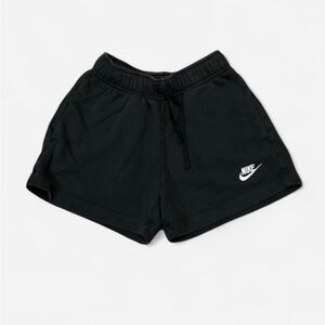 Nike Black Athletic Shorts with Elastic Waistband